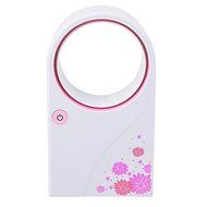 Julyshop Portable USB No Leaf Fan Mini Bladeless Refrigeration Desktop Air Conditioner (Pink) N3