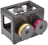 3D Prima Wanhao Duplicator 4S 3D Printer In Metal Frame Black Case Dual Extruder N3