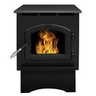 Pleasant Hearth Cabinet Style 50000 BTU's Pellet Stove with 120-Pound Hopper N8