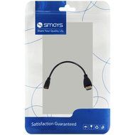 Smays HDMI Male to Micro HDMI Female Adapter Cable for Tablet, Cellphone (0.65 Feet = 20 Centimeters) N2