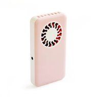 Somnr&reg;&nbsp; Pink Mini Usb Bladeless Fan Chargeable Genuine Ultra-thin Handheld the Ifan Creative Air Conditioning... N3