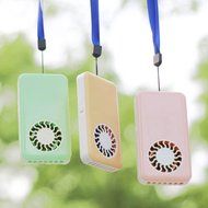 Somnr&reg;&nbsp; Pink Mini Usb Bladeless Fan Chargeable Genuine Ultra-thin Handheld the Ifan Creative Air Conditioning... N5