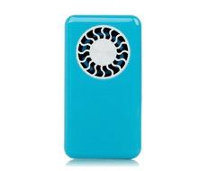 Somnr&reg;&nbsp; Blue Mini Usb Bladeless Fan Chargeable Genuine Ultra-thin Handheld the Ifan Creative Air Conditioning...