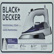 Comfort Grip Handle Professional Steam Iron with Pivoting Cord, Purple N4