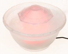 Sky Zone LS-2723 Humidifier and Aromatherapy Diffuser with Frosty White Bowl N2