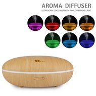 Essential Oil Aroma Diffuser Ultrasonic Humidifier Air Aromatherapy Purifier:New by WW shop N5