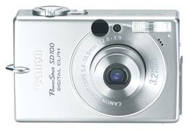 Canon PowerShot SD100 3.2MP Digital ELPH Camera w/ 2x Optical Zoom N4