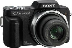 Sony Cyber-shot DSC-H3 8.1 MP Digital Camera with 10x Optical Zoom with Super SteadyShot Image Stabilization N10