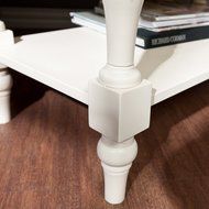 Southern Enterprises Catalyne Vertical Console Fireplace - White N7