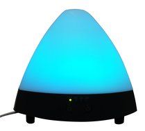 MIZU MD001BK Triangle Mizua Ultrasonic Aroma Diffuser/Humidifier Black for Office, Room, Bathroom, House for Fragrance