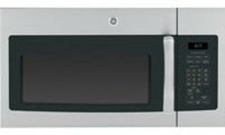 Ge MICROWAVES 1029487 1.7 Cu. ft. Over-The-Range Microwave Oven, Stainless, 1000 Watts