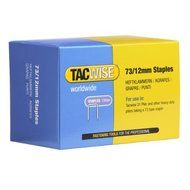 Tacwise 73/12mm Staples for Stapling Pliers (5000 Pieces) by Tacwise