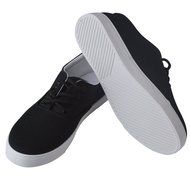 Spritech(TM) Women's Girls Fashion Casual Comfy Fabric Lace-up Flat Canvas Shoes White N12