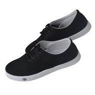 Spritech(TM) Women's Girls Fashion Casual Comfy Fabric Lace-up Flat Canvas Shoes White N13