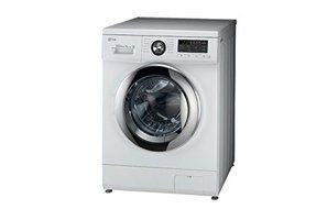 LG WD-1486ADP 4 cu. ft. 220V 8kg/4kg Front Loading Washer Dryer Combo, White N2