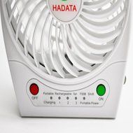 Momoday&reg; Mini Personal Electrical Portable Fan Rechargeable Power Bank Fan 3 Speeds Desktop Summer Cooler Fan... N2