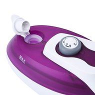 Garment Steamer Portable Handheld Power Steam Brush Wrinkle Steam Iron for Home and Travel Purple N8