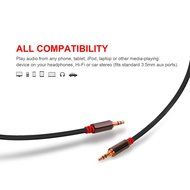 AUSDOM 3.5mm Premium Auxiliary Audio Cable Male to Male for All 3.5mm-Enables Devices,iPhones,iPads,iPods,Car... N7