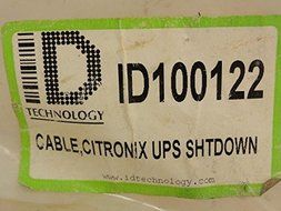 ID Technology ID100122 Citronix UPS Shut Down Cable N4