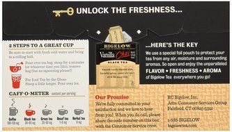 Bigelow Vanilla Chai Tea Bags - 20 ct N4