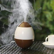 Air Humidifier SANNYSIS Tumbler Home Aroma LED Humidifier Air Diffuser Purifier Atomizer 5.51inchX4.13inch (Brown) N2