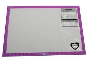 Silicone Baking Mat with Conversions - Size 24 3/8 IN X 16 1/2 IN Cookie Sheet N8