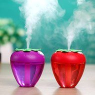 Nightlight Humidifier/LED Night Light Portable Cartoon Strawberry fruit designed USB Ultrasonic Humidifier for... N8
