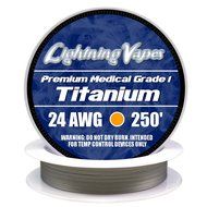 LV Titanium Grade 1 Wire 24 AWG - 250'
