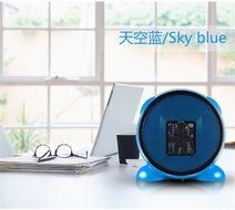 Ussuperstar Ceramic Portable Cartoon Shaped Fan Heater With Adjustable Thermostat (Black) N4
