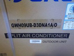 GREE New AC Mini Split GWH09UB-D3DNA2A/I ACC-6798 N2