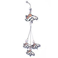 Dedegui Silver Bar Monsters tassels 14g Belly Button Navel Ring Body Piercing Jewelry