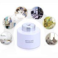 DGI MART White Style Bottle Cap Mini Humidifier Mute USB Powered Humidifier Aromatherapy Air Purifying Humidifier... N3
