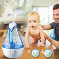 Seneo Cool Mist Ultrasonic Humidifier Personal Humidifier with 24-hour Per Fill, 380ml/hour Ultra high Humidifying... N4