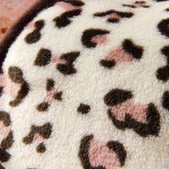 KAKA(TM) Pets Dog Cat Soft Blanket Coral Fleece Quilt Leopard Pattern L N3