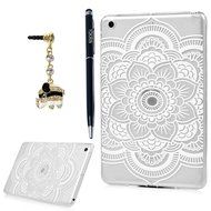 YOKIRIN iPad Mini1/2/3 Case, Fashion Printed Series Slim Fit Shock-absorption Flexible Clear Hybrid Soft TPU Rubber... N20