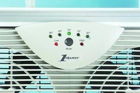Holmes Dual Blade Twin Window fan with One Touch Thermostat N2