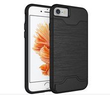 iPhone 7 Card Holder Case,Inspirationc Shockproof Anti-scratch Hard Shell Carrying Case Cover for iPhone 7 4.7... N12