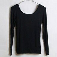 Spritech(TM) Women's Soft Modal Slim Long Sleeve Crew Neck Shirt Base Shirt N8