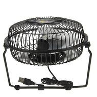 BXT 360 Degree Rotating USB Cooling Table Vintage Retro Metal Electric Home Office PC Laptop Desktop Portable... N19