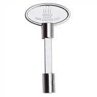 Onlyfire Products Handle Replacement Gas Valve Key for 1/4" and 5/16" Turn Ball Valve ,3",Chrome N10
