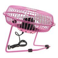 BXT 360 Degree Rotating USB Cooling Table Vintage Retro Metal Electric Home Office PC Laptop Desktop Portable... N29