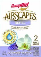 DampRid AS20FS Airscapes Dehumidifier Refill Pouches, Fresh Scent, 2-Pack N2