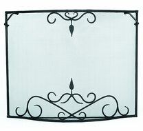 Minuteman International GSB-3931 Bostonian Curved Fire Screen, Small N2