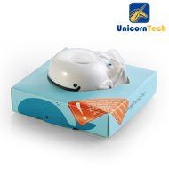 UnicornTech HM-03 Ultra Portable Cool Air Humidifier with USB Cable for Office Home Travel - Cute Whale Shape... N8
