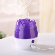 JoJoauto Mini USB Desk Roses Dazzle Humidifier Freshener Household Office Home Air Cleaner Purifier (Purple) N4