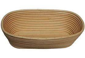 Bundle - 2 Items: Oblong Bread Proofing Basket Banneton and Lame