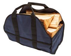 Premium Log Carrier &amp; Wood Tote by SC Lifestyle (Navy Blue) N2