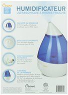 Crane Drop Shape Ultrasonic Cool Mist Humidifier with 2.3 Gallon output per day N8