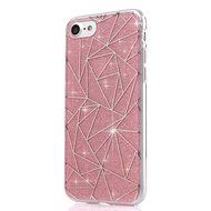 iPhone 7 Case,iPhone 7 Bling Glitter TPU Case,PHEZEN Geometric Pattern Shiny Sparkling Glitter Flexible Soft Rubber... N6