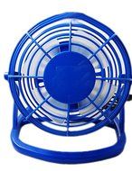 LBLI Desktop Fan USB Power Supply 2 Speeds Mini Portable Fan , blue JIAJU-YONGPING #0607